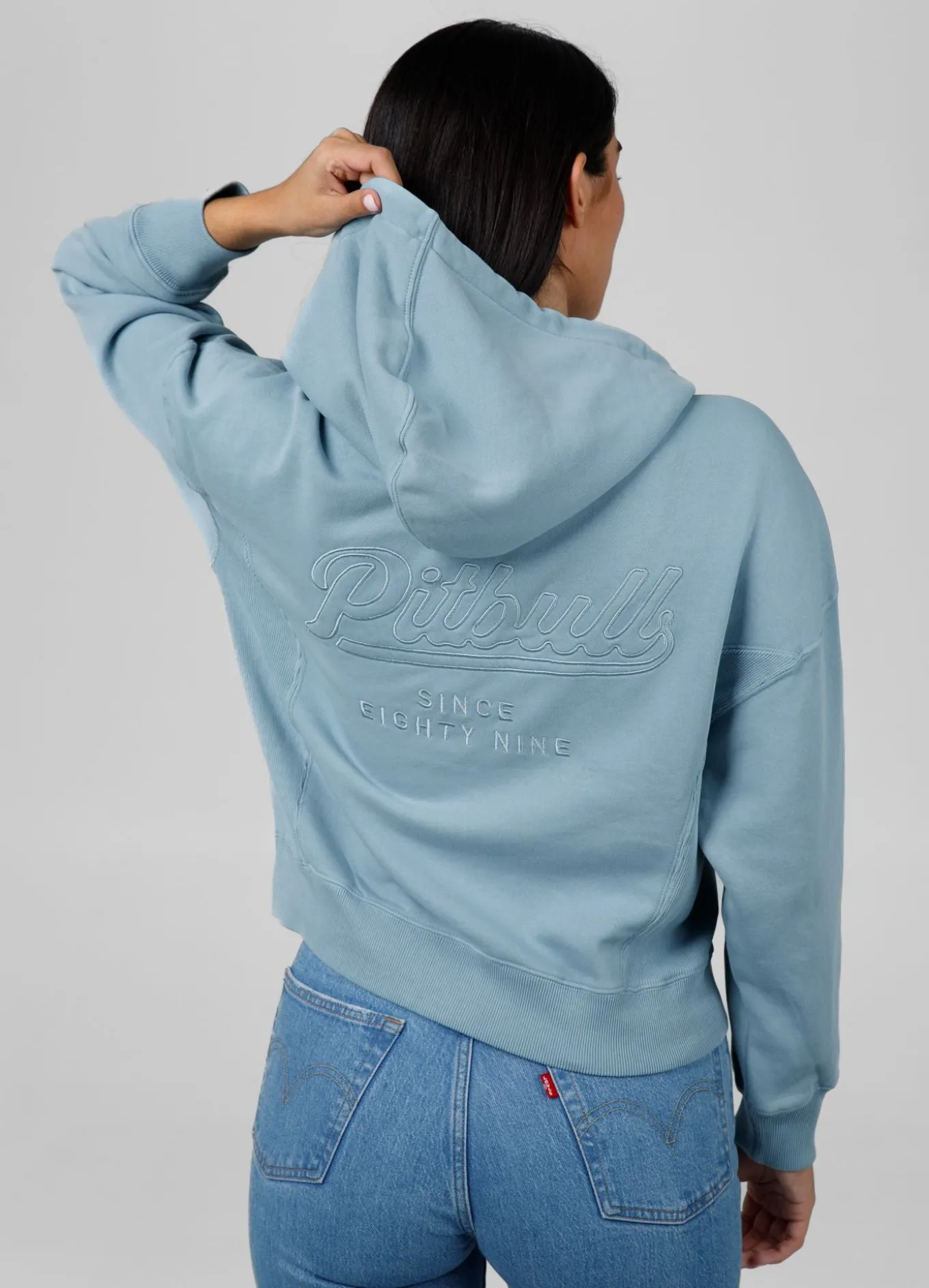 Women's zip-up hoodie Washed Manzanita II