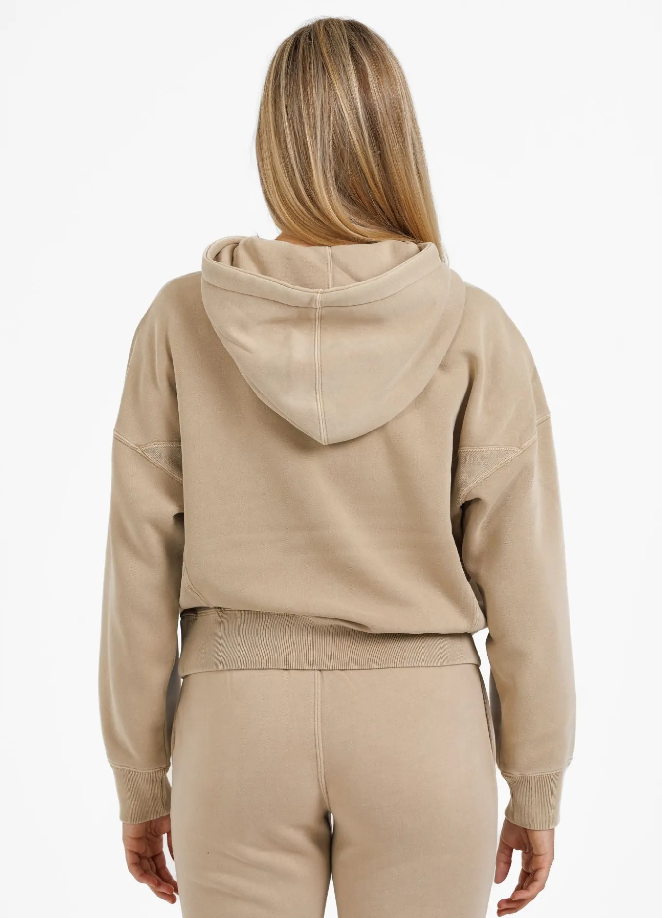 Women's zip-up hoodie Washed Manzanita